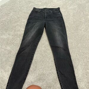 Lucky Brand Women's Dark Gray Skinny Jeans